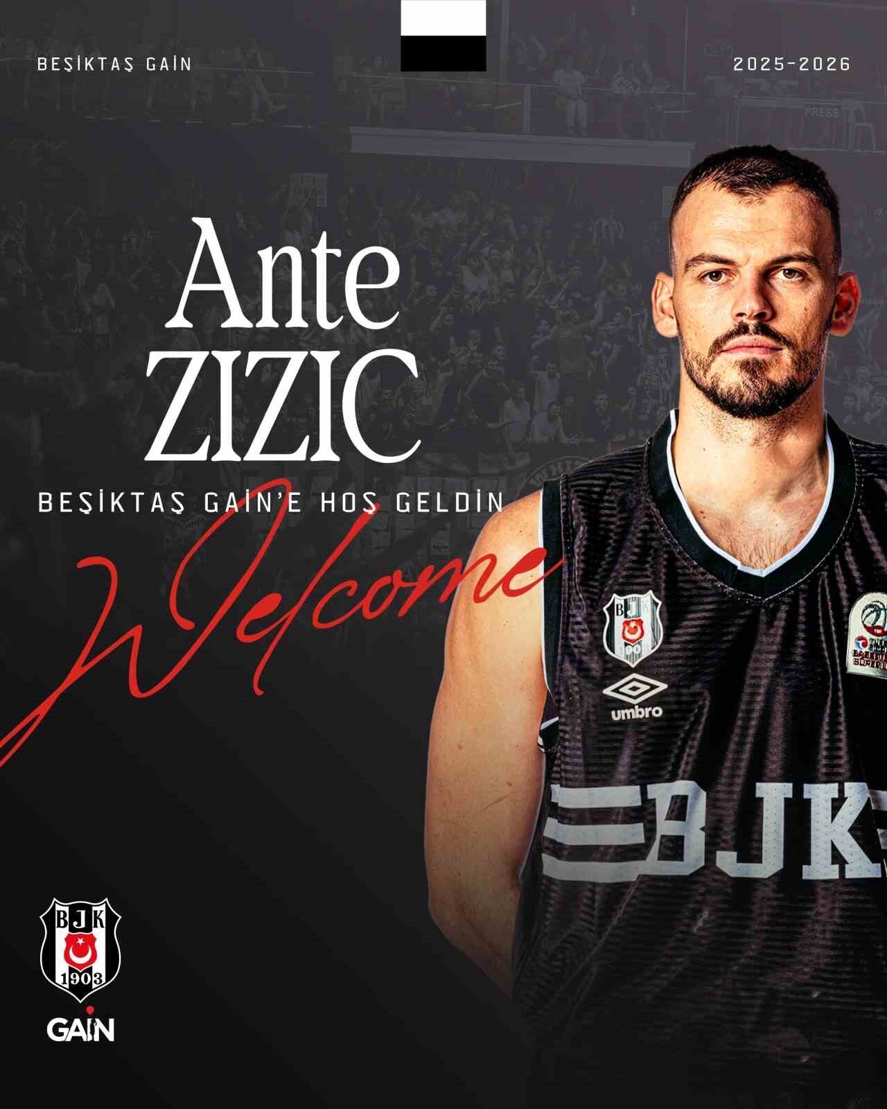 Beşiktaş Erkek Basketbol Takımı, 2025-2026 sezonu için Hırvat pivot Ante
