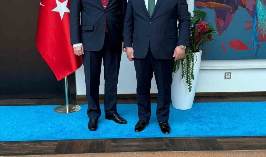 Avrupalı Türk Girişimciler Birliği Başkanı Orhan Buyurman, Berlin Büyükelçisi Gökhan