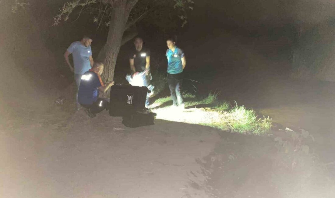 Çanakkale'nin Ayvacık ilçesinde, çocuğunun terliğini ararken kaybolan eski Kulfal köy