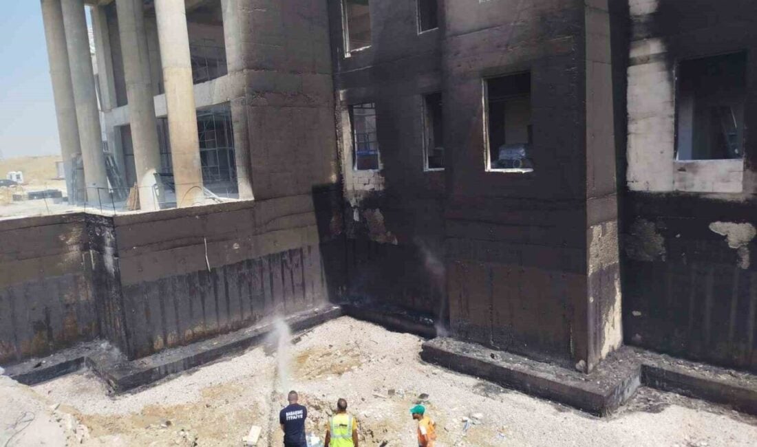 Kırklareli’nin Babaeski ilçesinde bulunan yüksek hızlı tren şantiyesindeki yangın, yetkililer