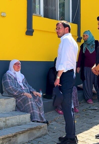 Tokat Belediye Başkanı Mehmet Kemal Yazıcıoğlu, halkla kurduğu samimi ilişkiler