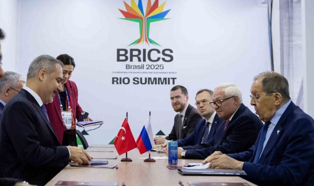 Dışişleri Bakanı Hakan Fidan, Brezilya'nın Rio de Janeiro kentinde gerçekleştirilen