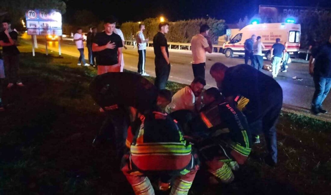 Balıkesir'in Karesi ilçesinde otomobil ve motosikletin çarpışması sonucu 17 yaşındaki