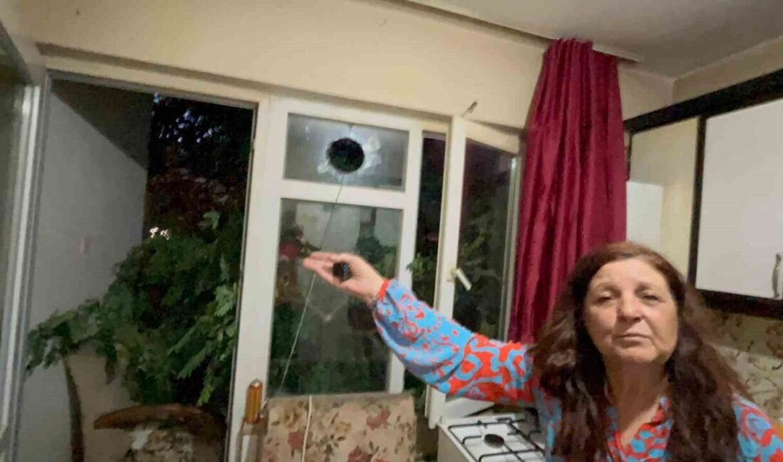 Tekirdağ'ın Çorlu ilçesinde Ümriye Şengelir, balkonda kahve içerken devrilen bir