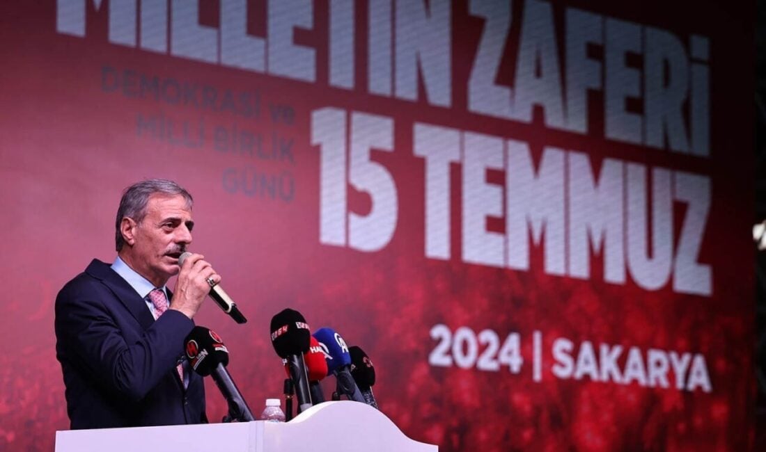 Sakarya Büyükşehir Belediye Başkanı Yusuf Alemdar, 15 Temmuz Demokrasi ve