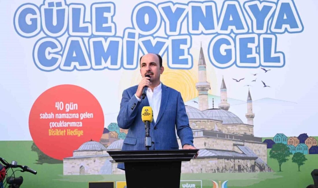 Konya Büyükşehir Belediye Başkanı Uğur İbrahim Altay, "Güle Oynaya Camiye
