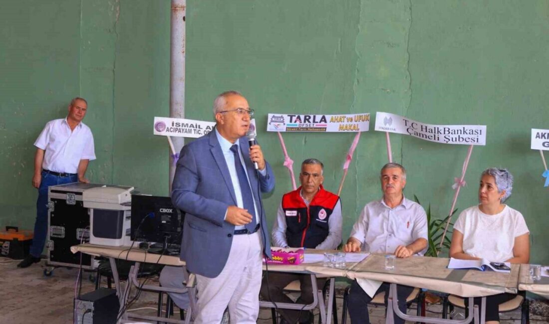 Çameli Kızılyaka Tarımsal Kalkınma Kooperatifi'nin Genel Kurulu, Kaymakam Talha Tunahan