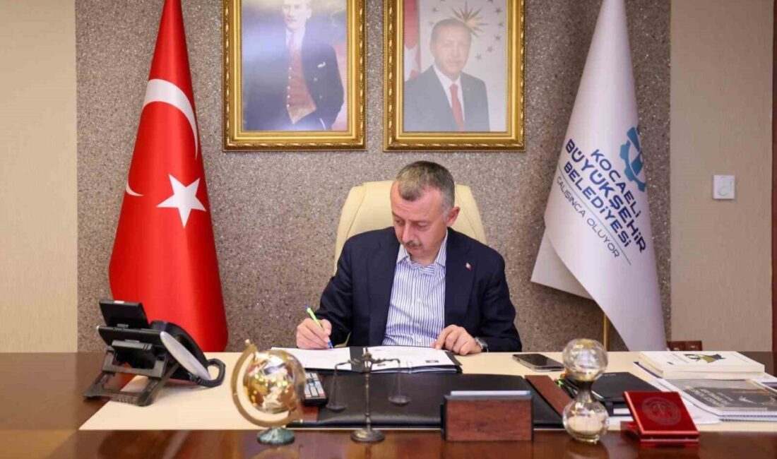 Kocaeli Büyükşehir Belediye Başkanı Tahir Büyükakın, Gazze şehriyle kardeş şehir
