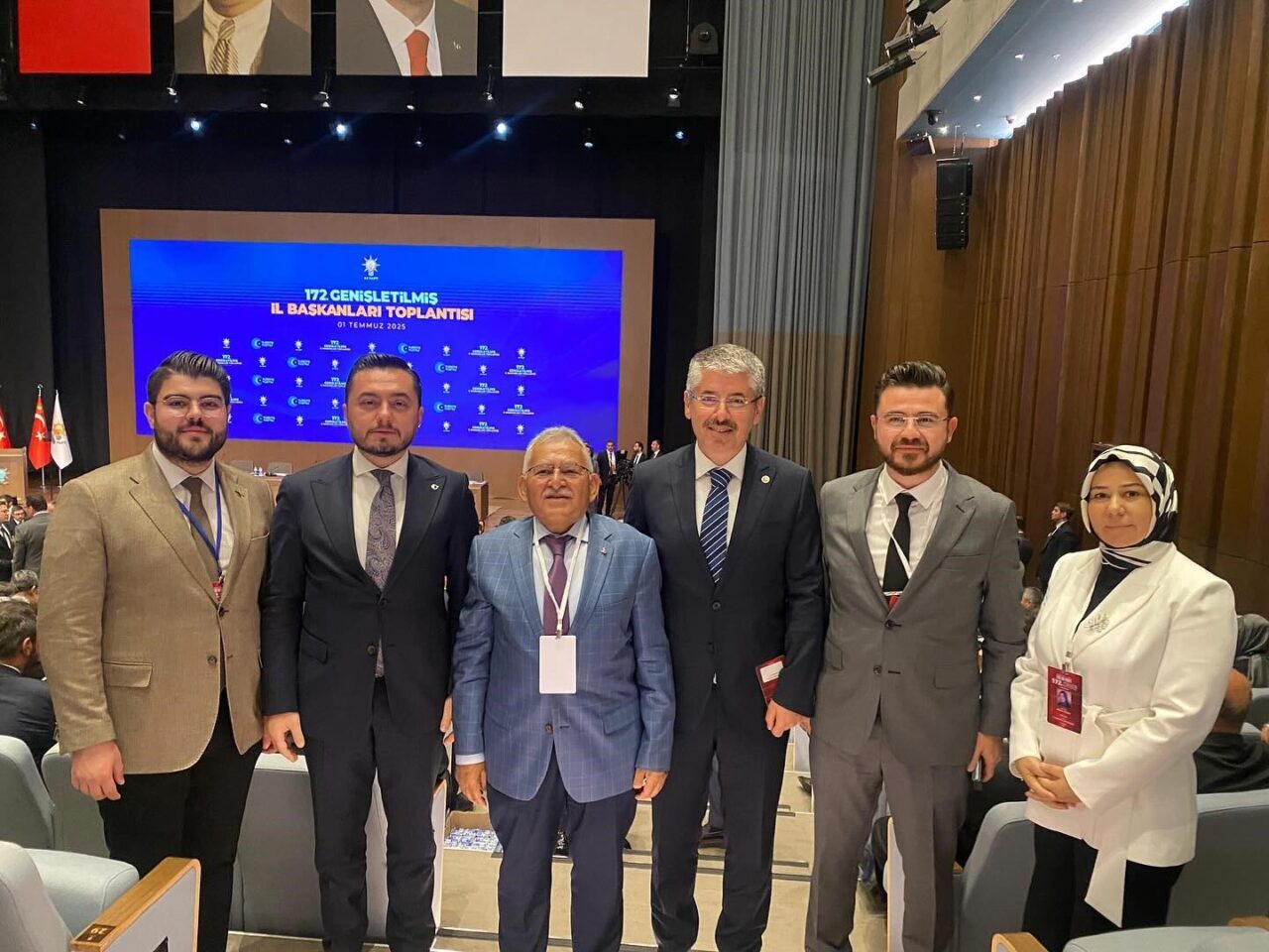 Kayseri Büyükşehir Belediye Başkanı Dr. Memduh Büyükkılıç, Cumhurbaşkanı Recep Tayyip