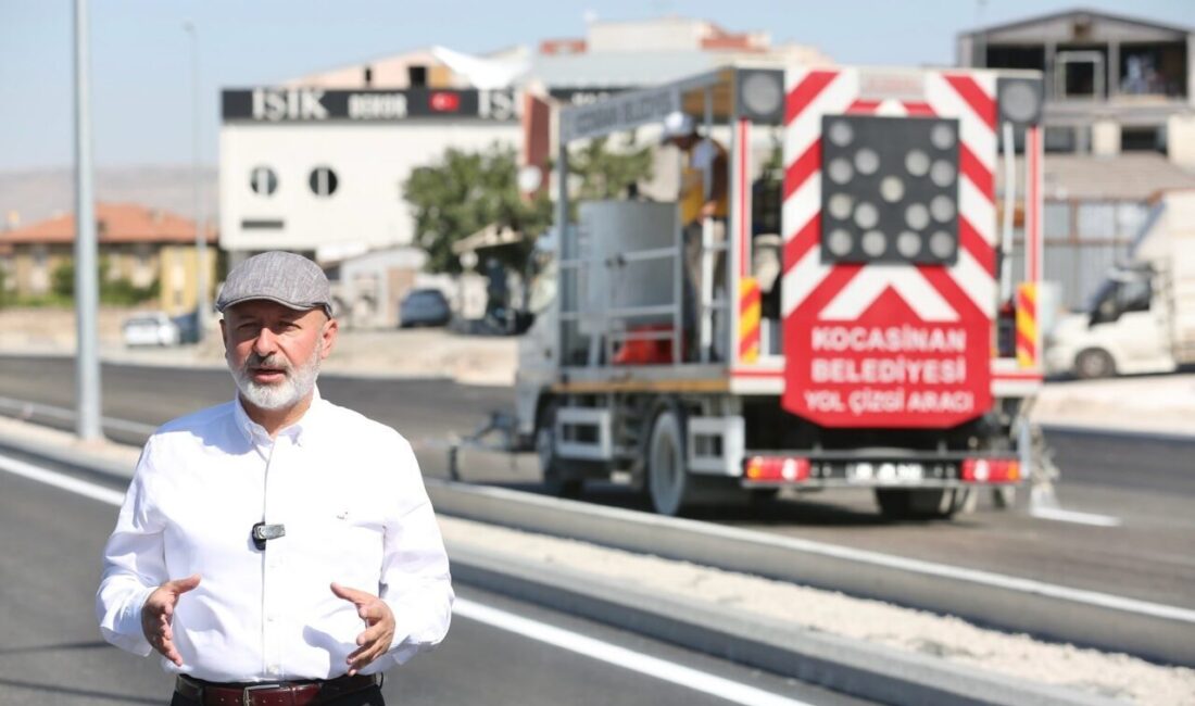 Kocasinan Belediyesi, Argıncık Kayabaşı Mahallesi'nde 30 metrelik yeni bir bulvarı