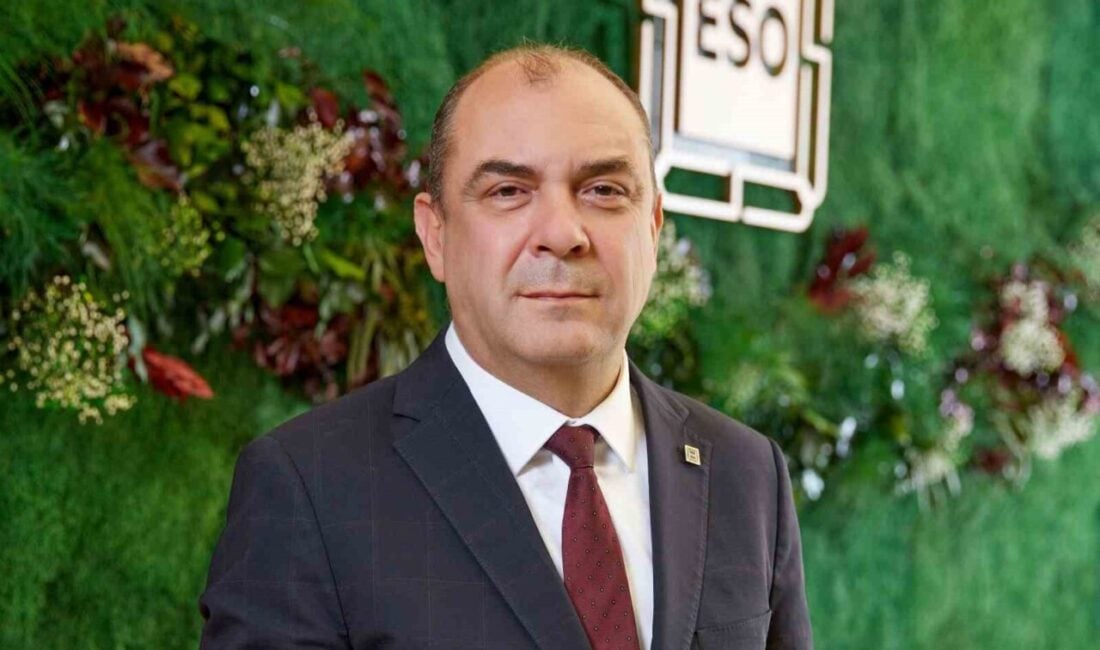 Eskişehir Sanayi Odası Başkanı Celalettin Kesikbaş, 2025 Haziran ayında Eskişehir'in