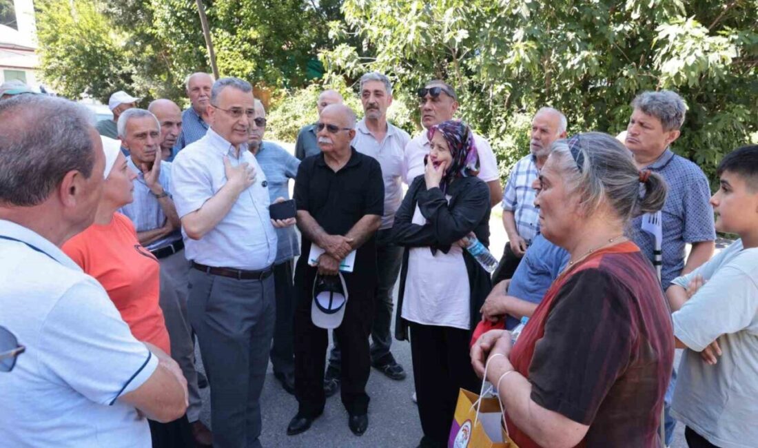 İlkadım Belediye Başkanı İhsan Kurnaz, doğalgaz altyapı çalışmalarının kentsel dönüşüm