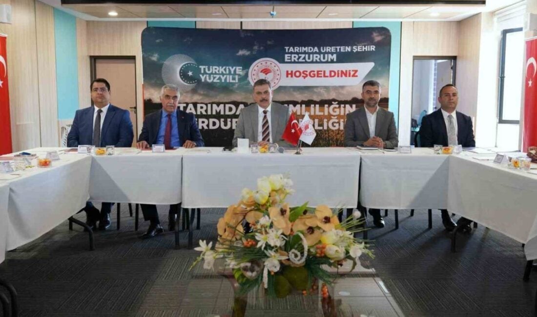 Erzurum'da Tarıma Dayalı İhtisas Organize Sanayi Bölgesi toplantısı, Vali Mustafa