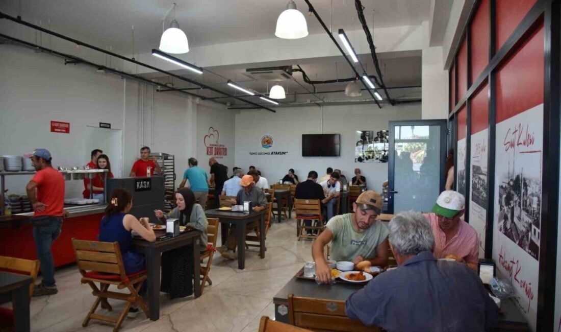 Atakum Belediye Başkanı Serhat Türkel, Matasyon Kent Lokantası'nın başarılı görevi