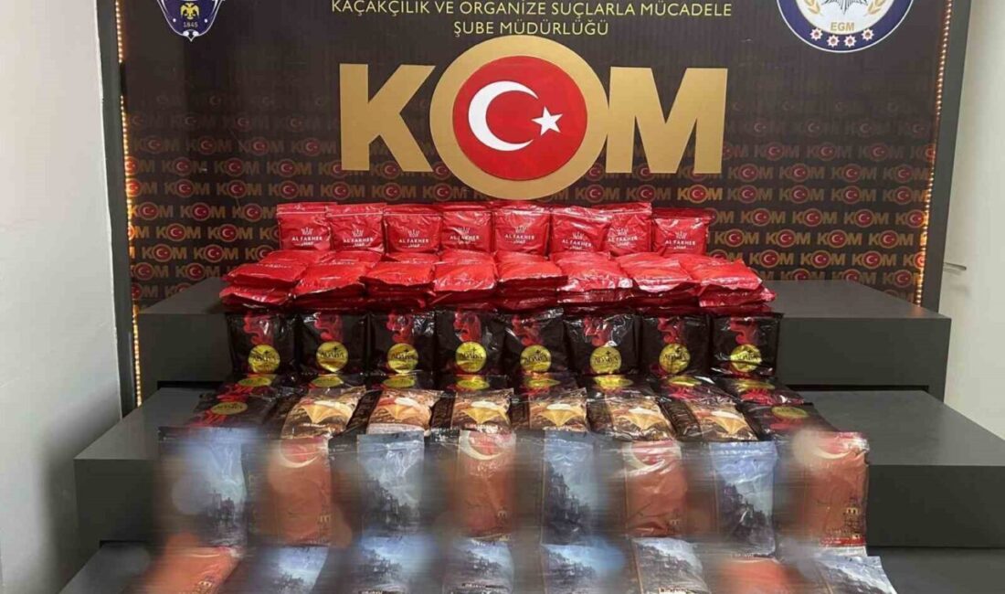 Batman'da yapılan polis denetiminde, gümrük kaçağı 159 kilogram nargile tütünü