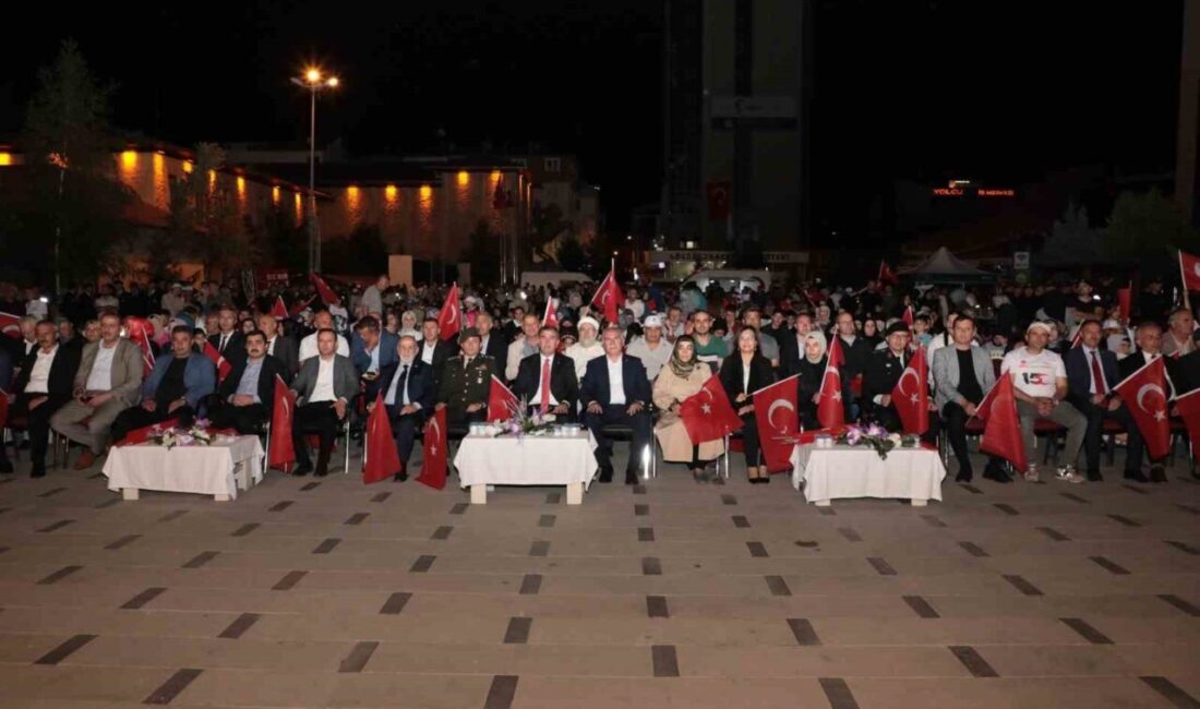 Türkiye, 15 Temmuz 2016'daki darbe girişiminin 9. yılında Bayburt'ta çeşitli