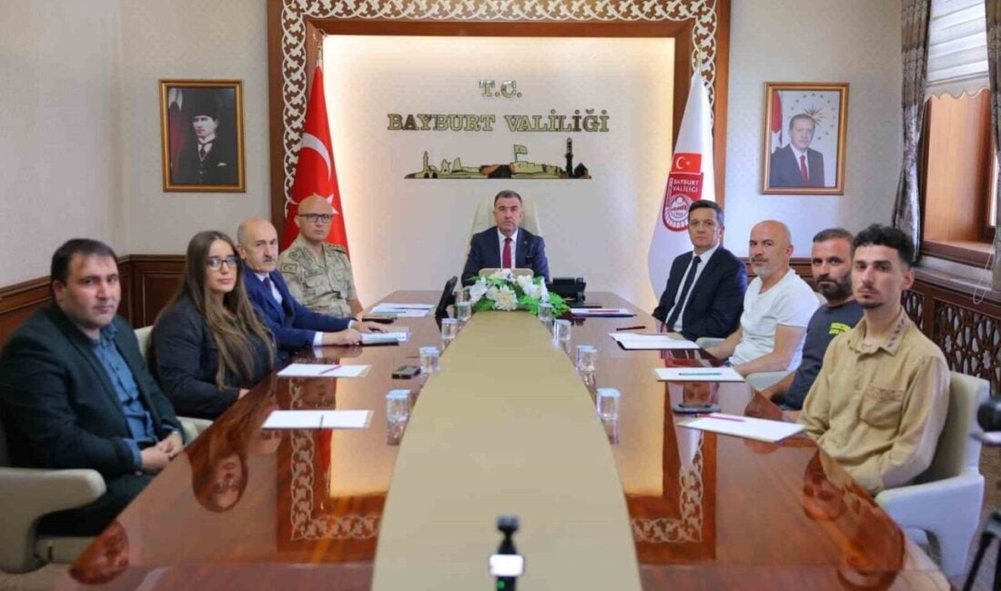 Bayburt Valisi Mustafa Eldivan, Haziran'ın asayiş verilerini açıkladı. Asayiş olaylarında