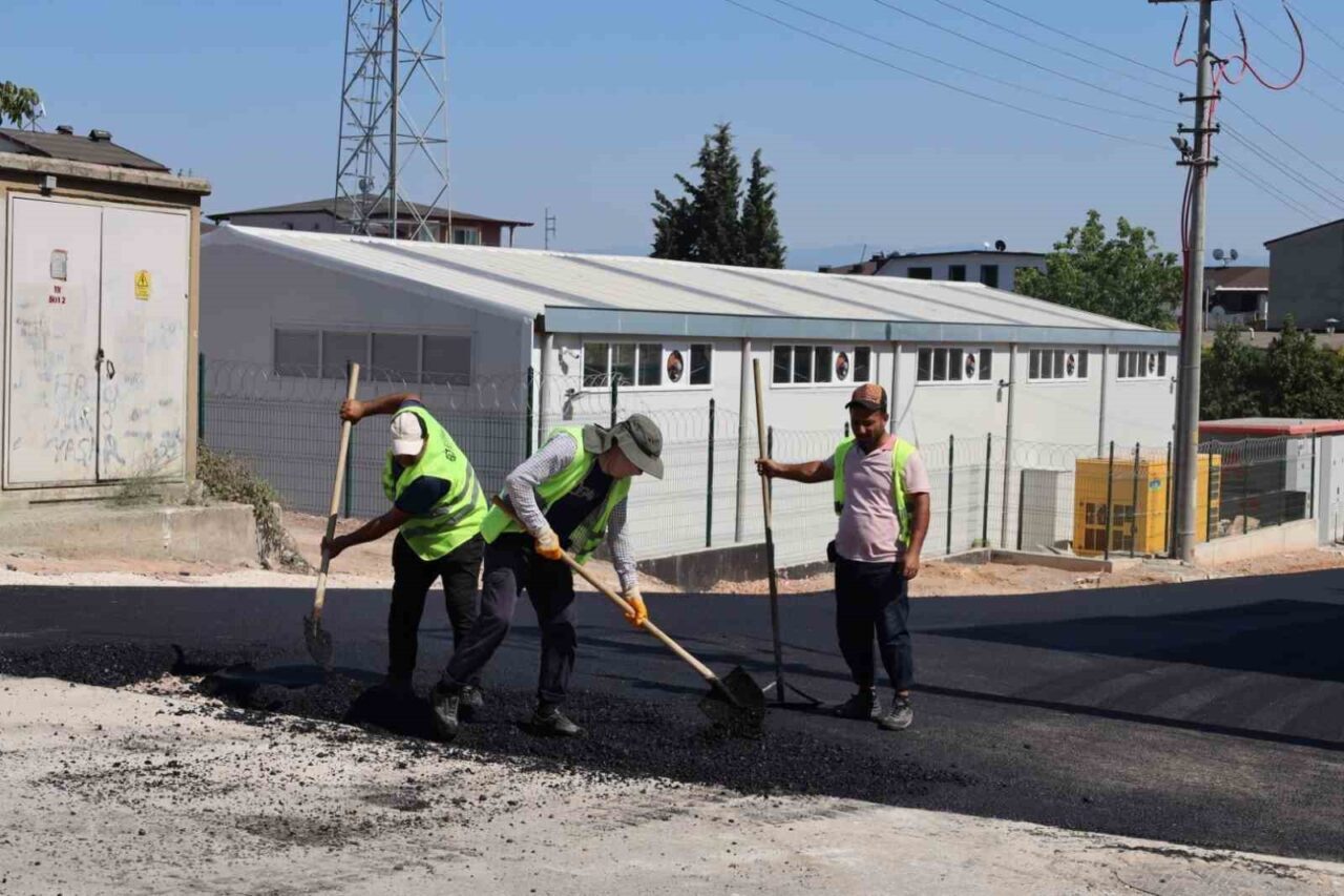 Kocaeli Büyükşehir Belediyesi, Körfez ilçesi Yavuz Sultan Selim Mahallesi'ndeki Bayraktar