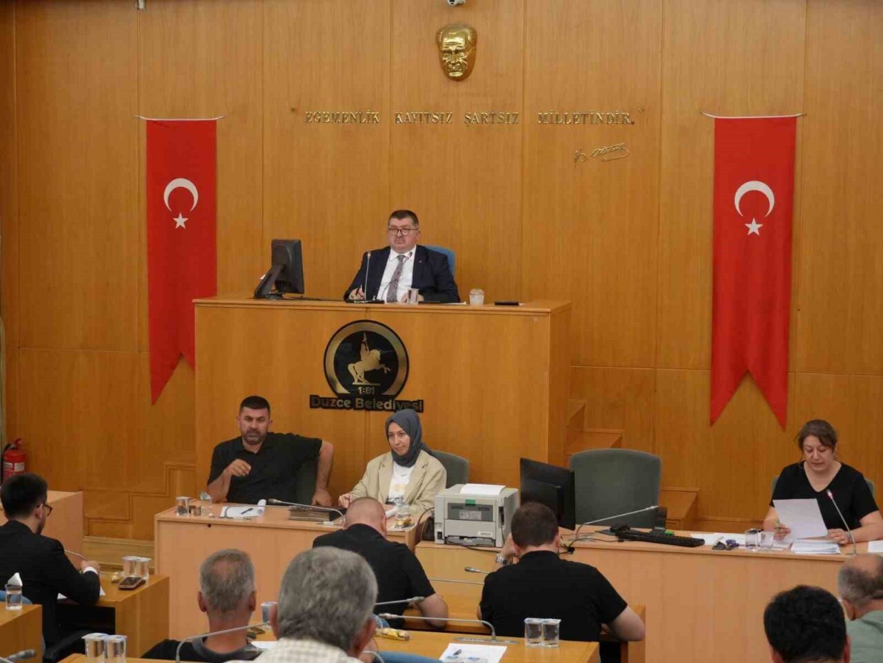Düzce Belediye Meclisi'nin Temmuz ayı ilk birleşiminde 37 gündem maddesi
