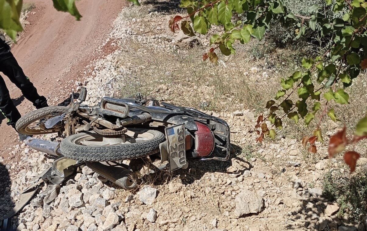 Malatya'nın Doğanşehir ilçesinde beton mikser ile motosikletin çarpışması sonucu Y.