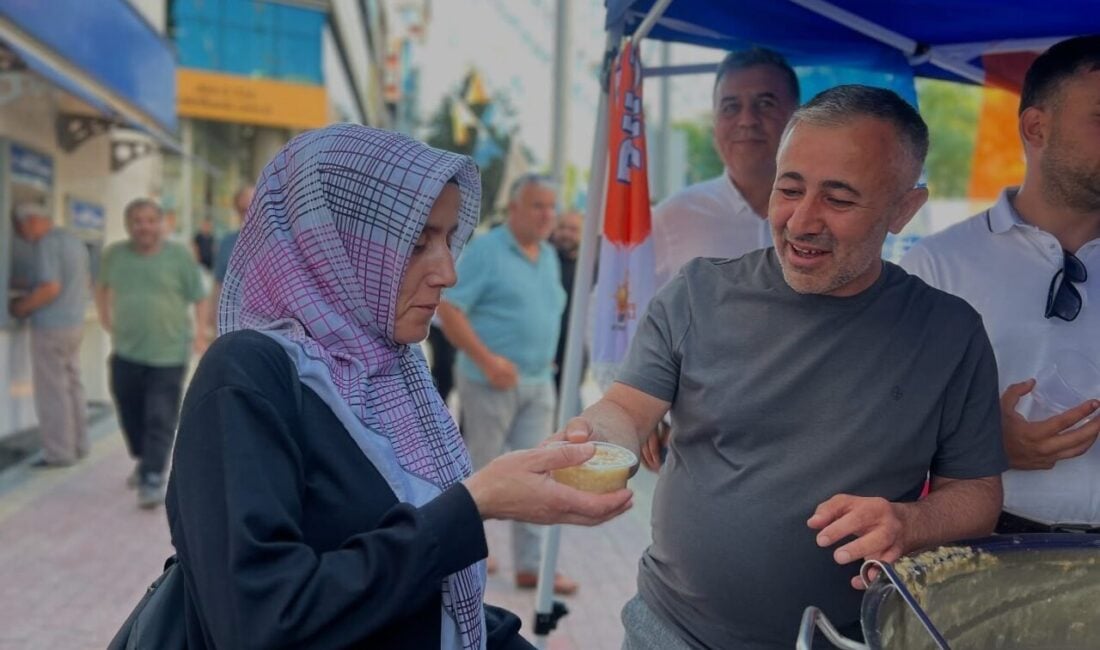 Bilecik’te, AK Parti İl Başkanlığı’nın düzenlediği aşure etkinliği, Muharrem ayı