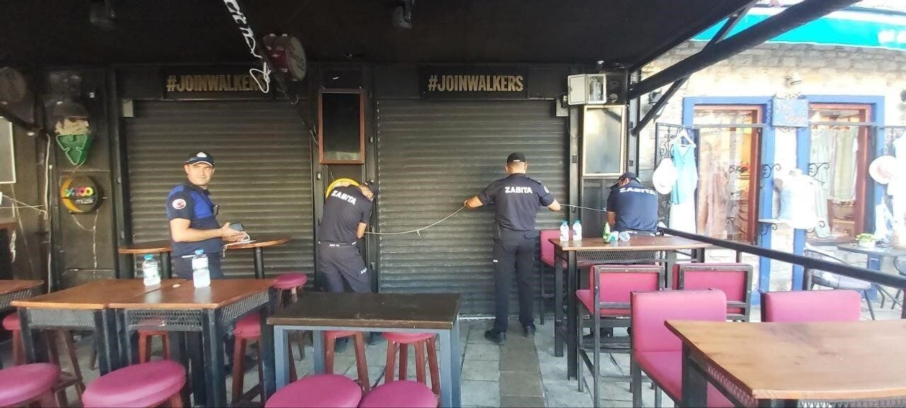 Bodrum'da zabıta ve polis ekipleri, hanutçuluk yaparak turistleri rahatsız eden