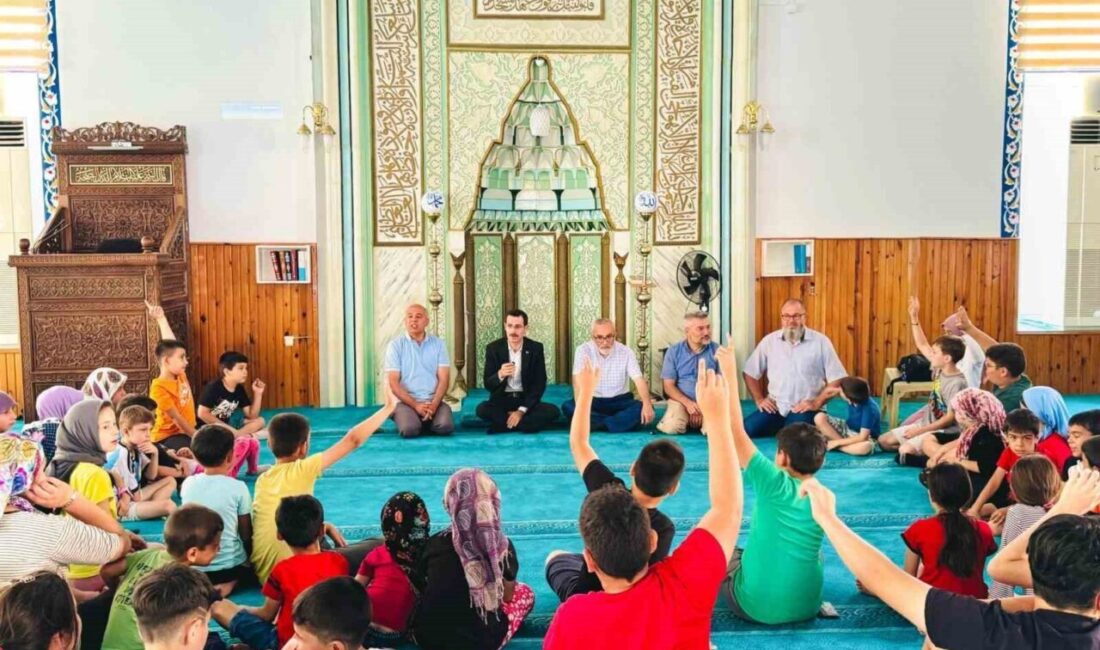 Bozdoğan ilçesinde, 2025 Yaz Kur’an Kursları açılış programı Çarşı Camii’nde