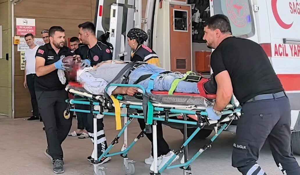 Bursa'nın İnegöl ilçesinde, inşaatta çalışan 54 yaşındaki Hakim Sakur, 3.