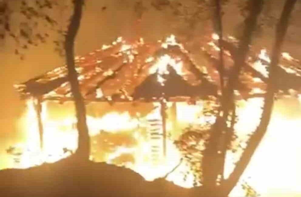 Bursa'nın Hamamlıkızık bölgesinde, piknikçilerin söndürmeden bıraktığı ateş ormanda yangına neden