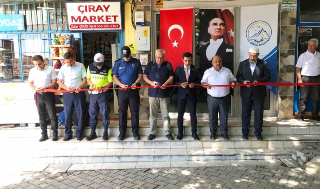 Denizli'nin Çameli ilçesinde Belevi Mahallesi Muhtarlık Ofisi açılışı, Çameli Belediye