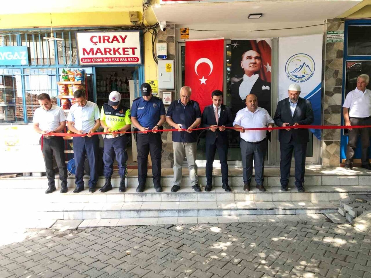 Denizli'nin Çameli ilçesinde Belevi Mahallesi Muhtarlık Ofisi açılışı, Çameli Belediye