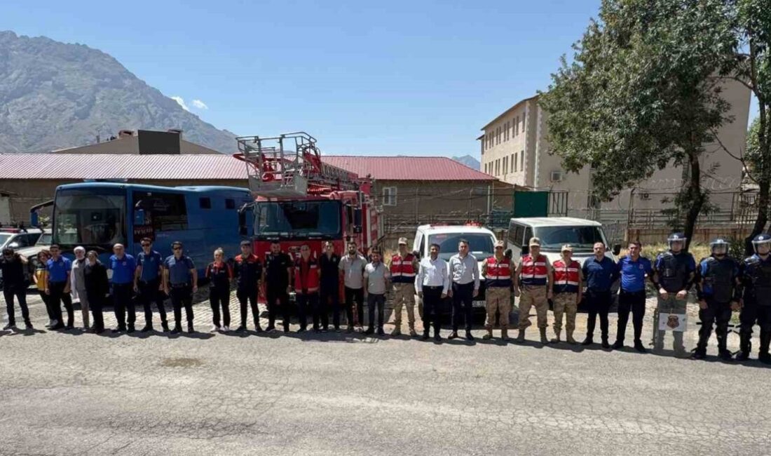 Hakkari Kapalı Ceza İnfaz Kurumu, olası doğal afetlere karşı hazırlık