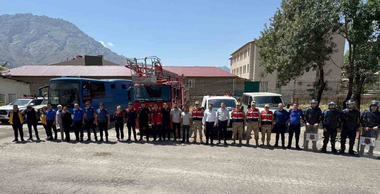 Hakkari Kapalı Ceza İnfaz Kurumu, olası doğal afetlere karşı hazırlık