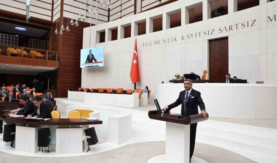 CHP Elazığ Milletvekili Gürsel Erol, TBMM Genel Kurulu'nda Leman dergisinin