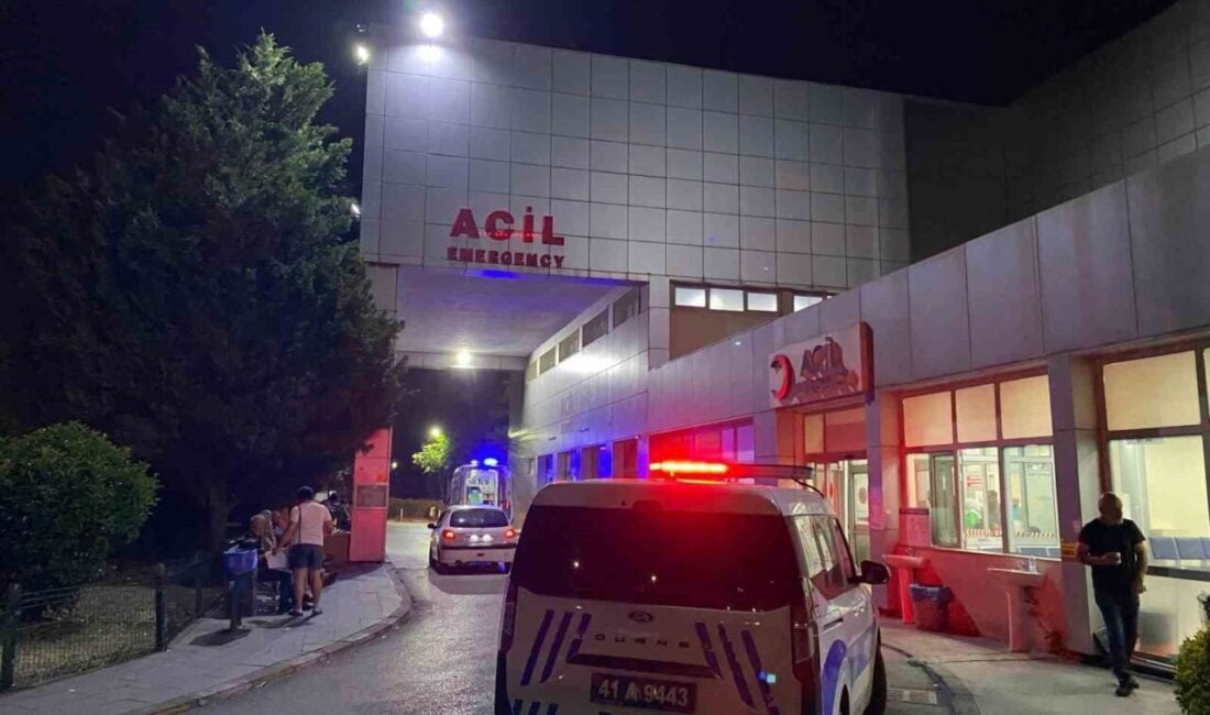 Kocaeli'nin Derince ilçesinde çocuk gürültüsü nedeniyle çıkan tartışma isyana dönüştü.