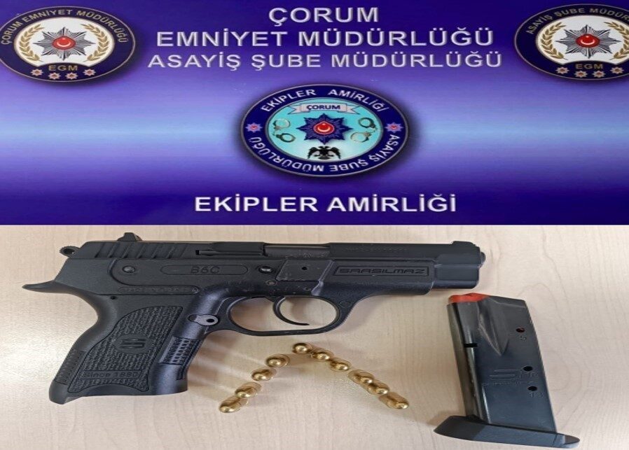 Çorum'da polis, 4-11 Temmuz tarihleri arasında yaptığı denetimlerde, yakalama kararı