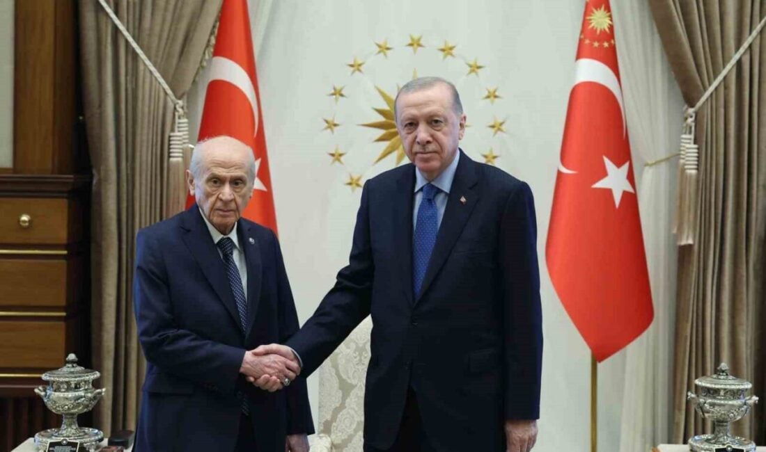 Cumhurbaşkanı Recep Tayyip Erdoğan, Milliyetçi Hareket Partisi Genel Başkanı Devlet
