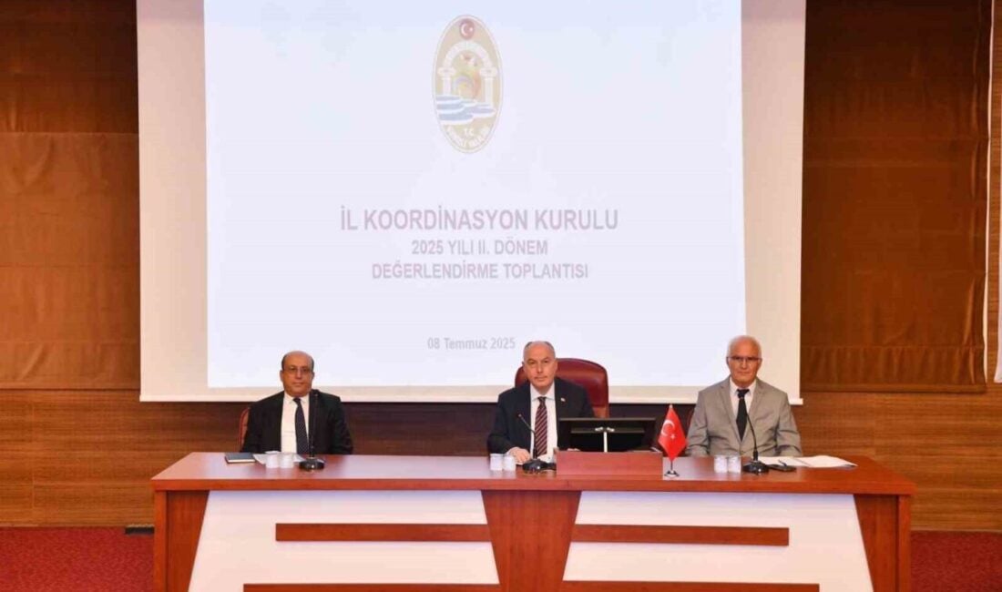 Denizli Valisi Ömer Faruk Coşkun, 2025 yılı İl Koordinasyon Kurulu