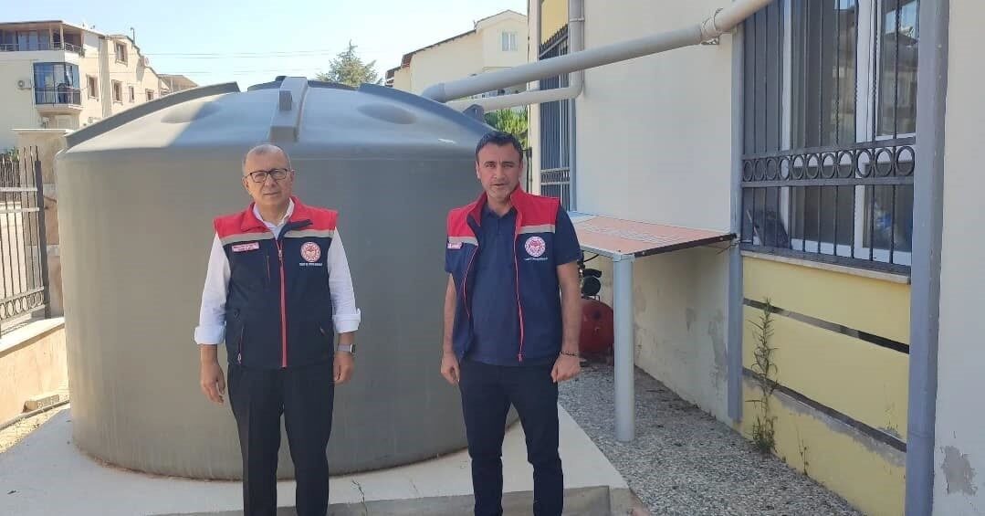 Aydın İl Tarım ve Orman Müdürlüğü, yağmur suyu hasadı sisteminin