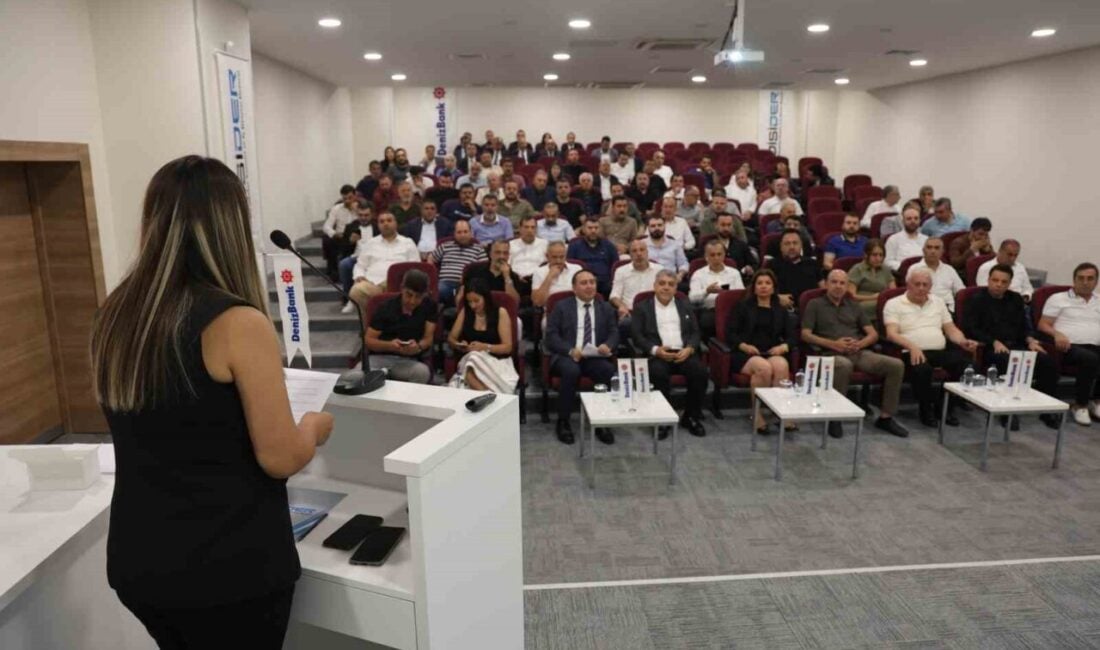 DİSİDER ve Denizbank işbirliğiyle düzenlenen etkinlikte, Şehymus Akbaş, Anadolu'daki girişimcilerin