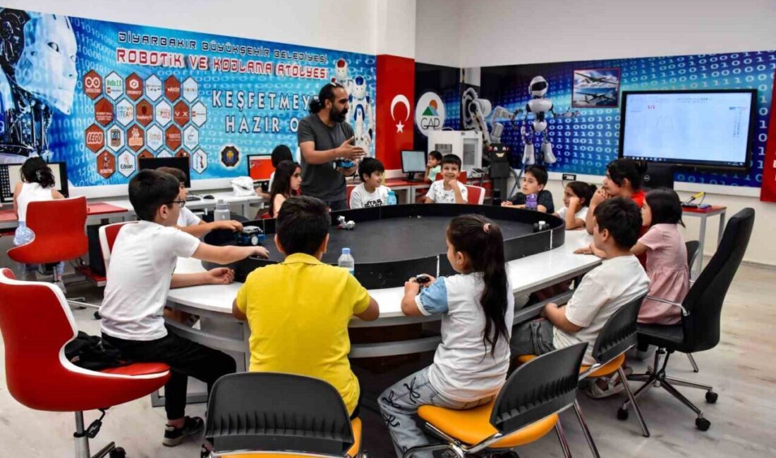 Diyarbakır Büyükşehir Belediyesi, yaz tatilinde 7-14 yaş arası çocuklar için