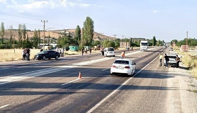 Malatya'nın Doğanşehir ilçesinde meydana gelen kazada, Ali Y. (74) ve