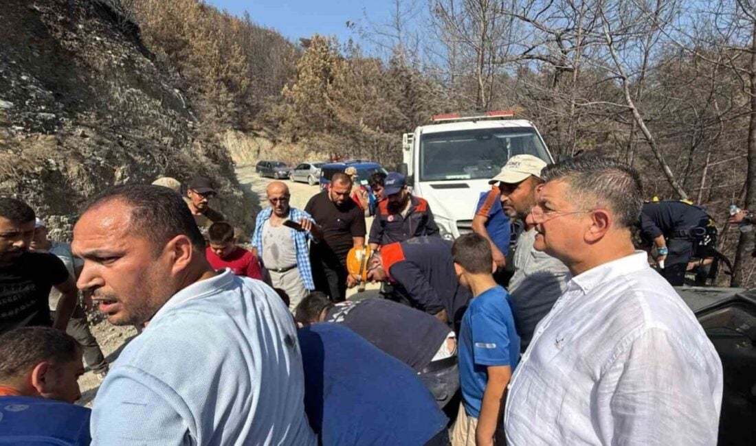 Hatay'ın Dörtyol ilçesinde, su borusu döşerken uçurumdan düşen 55 yaşındaki
