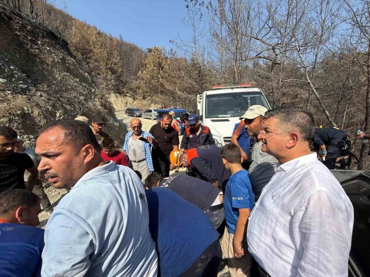 Hatay'ın Dörtyol ilçesinde, su borusu döşerken uçurumdan düşen 55 yaşındaki