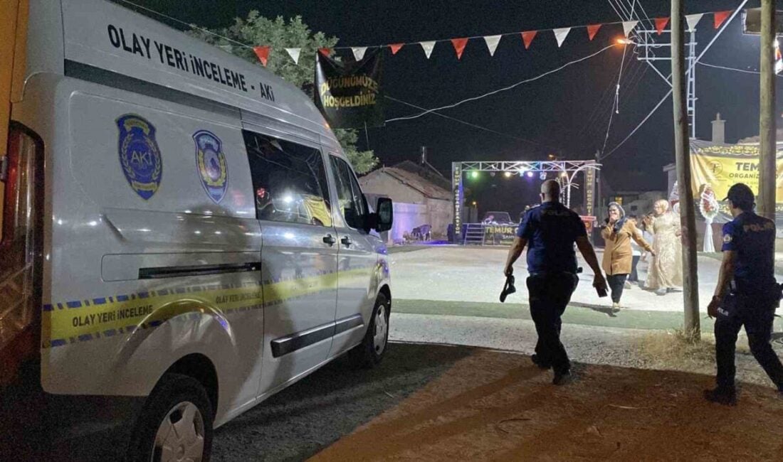 Konya'nın Karatay ilçesinde bir düğünde A.C. (19) havaya ateş açarak