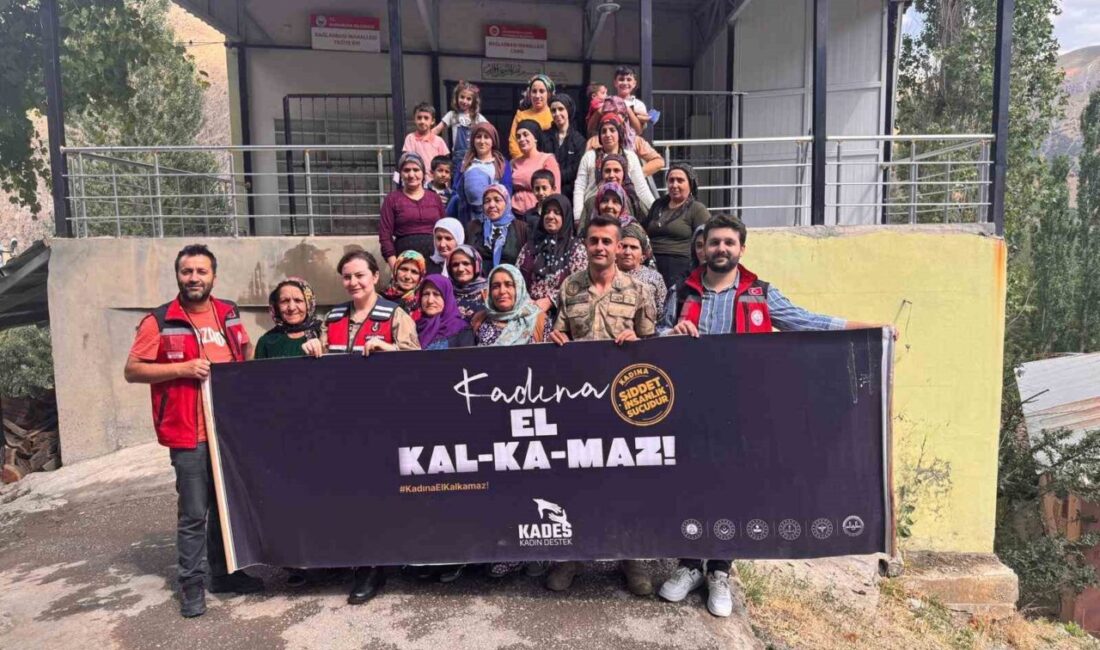 Hakkari Aile ve Sosyal Hizmetler İl Müdürlüğü, Durankaya'daki kadınlara "Kadına