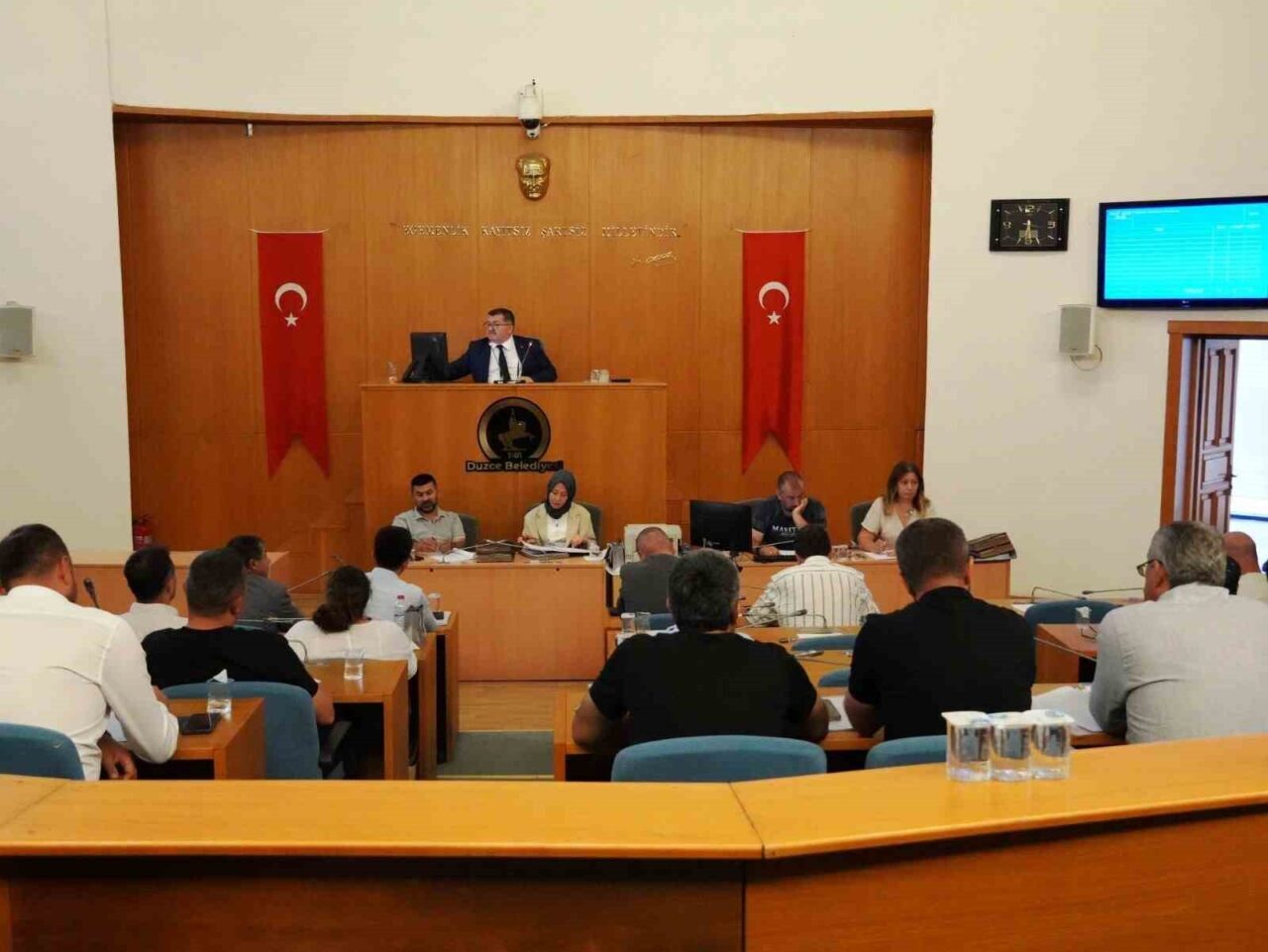 Düzce Belediye Meclisi, Temmuz ayı ikinci oturumunda 45 gündem maddesini