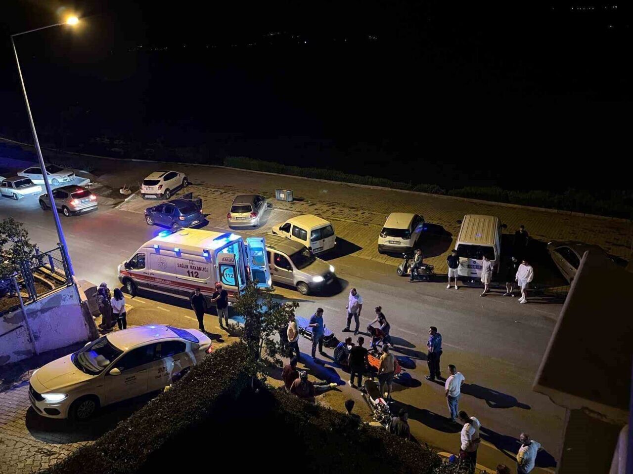 Isparta'nın Eğirdir ilçesinde otomobil ve motosikletin çarpışması sonucunda motosiklet sürücüsü