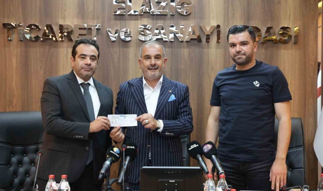 Elazığ TSO Başkanı İdris Alan, düzenlediği basın toplantısında, bağış gecesinden