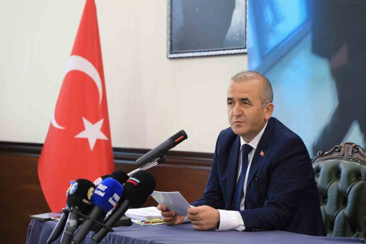 Elazığ Valisi Numan Hatipoğlu, bir yıl içinde gerçekleştirilen projeleri ve